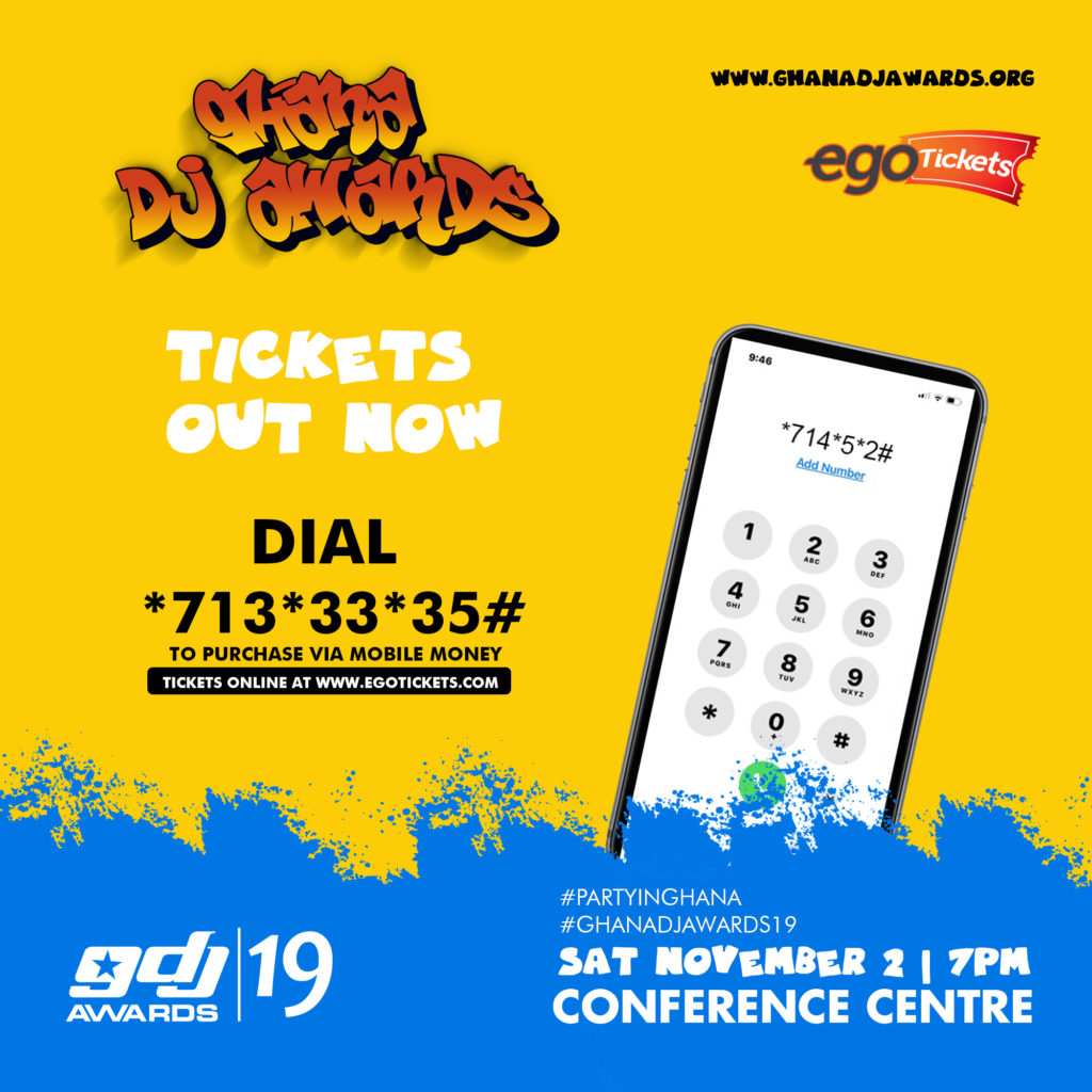 Ghana DJ Awards 2019 tickets